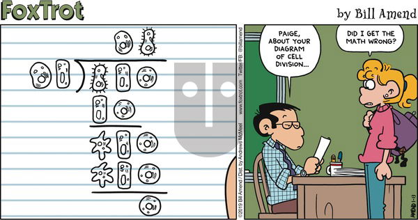 FoxTrot on Sunday January 13, 2019 Comic Strip