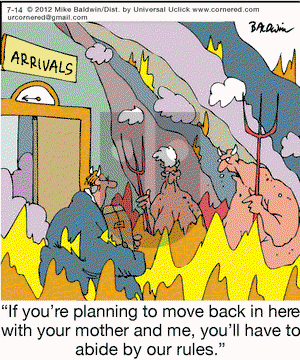 Cornered - Saturday July 14, 2012 Comic Strip