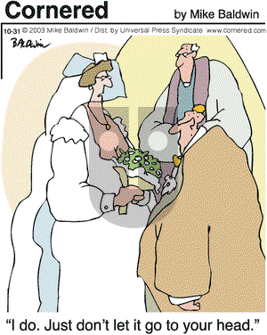 Cornered on Friday October 31, 2003 Comic Strip