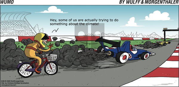 WuMo on Sunday August 30, 2020 Comic Strip