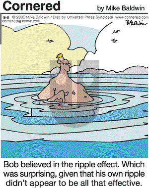 Cornered on Monday August 8, 2005 Comic Strip