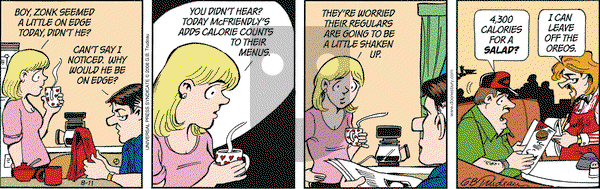Doonesbury on Monday August 11, 2008 Comic Strip