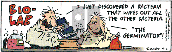 Frank and Ernest on Saturday April 5, 2008 Comic Strip