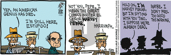 La Cucaracha on Wednesday July 28, 2010 Comic Strip