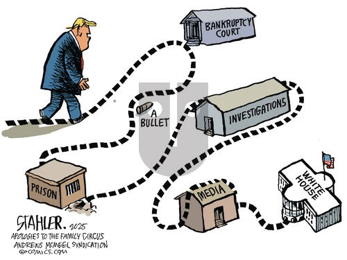 Jeff Stahler on Sunday January 19, 2025 Comic Strip