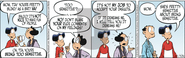 Baldo on Friday June 29, 2018 Comic Strip