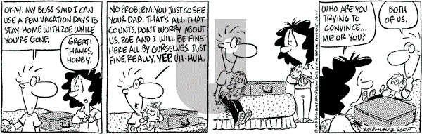 Baby Blues on Wednesday October 11, 1995 Comic Strip
