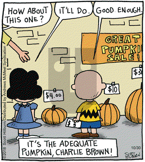 The Argyle Sweater on Tuesday October 30, 2018 Comic Strip