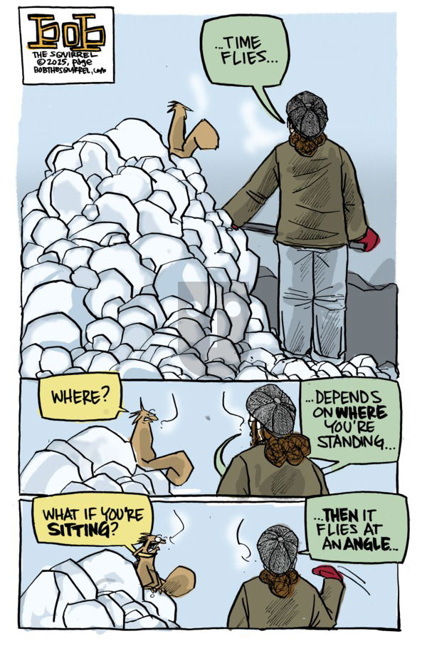 Bob the Squirrel on Sunday December 7, 2025 Comic Strip