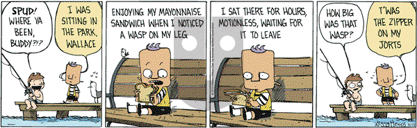 Wallace the Brave on Wednesday June 19, 2019 Comic Strip