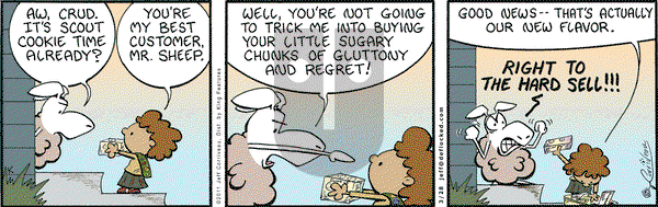 DeFlocked on Monday March 28, 2011 Comic Strip