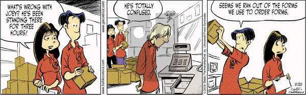 Baldo on Monday September 29, 2008 Comic Strip