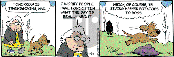 Lola on Wednesday November 22, 2017 Comic Strip