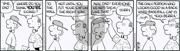 Drabble on Monday January 10, 2000 Comic Strip