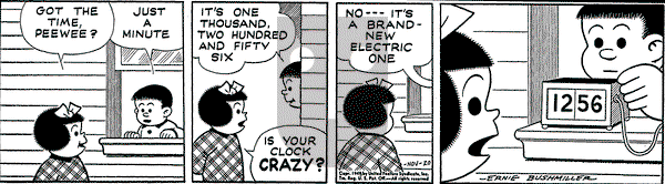 Nancy on Saturday November 20, 1948 Comic Strip