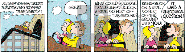 Drabble on Monday August 29, 2011 Comic Strip