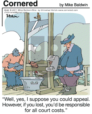 Cornered on Saturday October 8, 2011 Comic Strip