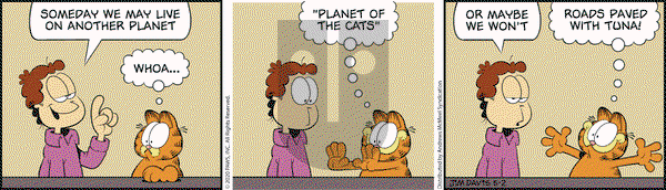 Garfield on Saturday May 2, 2020 Comic Strip
