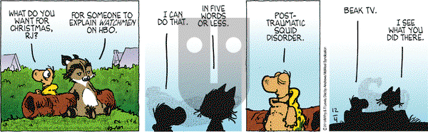 Over the Hedge on Wednesday December 4, 2019 Comic Strip