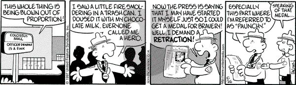 Drabble on Monday May 26, 1997 Comic Strip