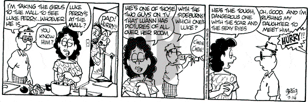 Luann on Tuesday July 14, 1992 Comic Strip