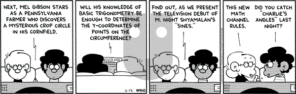 FoxTrot on Saturday May 10, 2003 Comic Strip