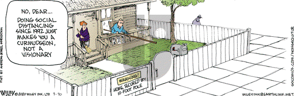 Non Sequitur on Monday March 30, 2020 Comic Strip