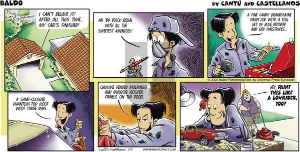 Baldo on Sunday July 9, 2000 Comic Strip
