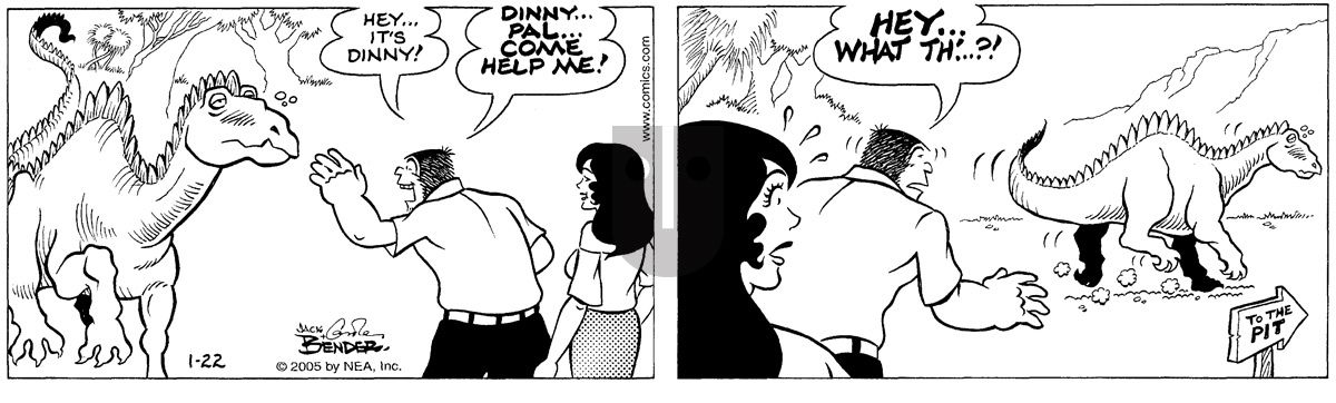 Alley Oop - Saturday January 22, 2005 Comic Strip