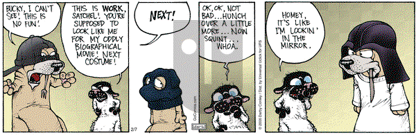 Get Fuzzy on Friday February 7, 2014 Comic Strip