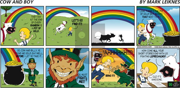 Cow and Boy Classics - Sunday March 12, 2006 Comic Strip