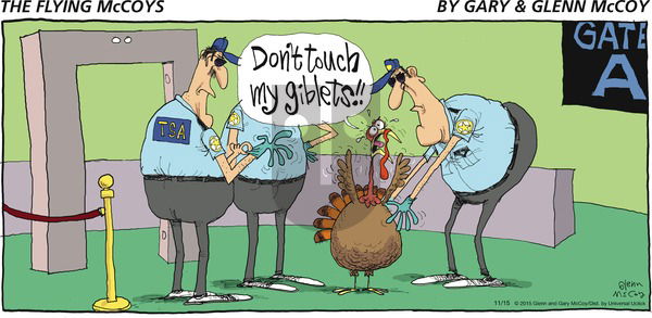 The Flying McCoys on Sunday November 15, 2015 Comic Strip