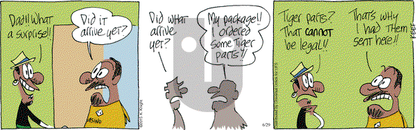The Knight Life on Monday June 29, 2015 Comic Strip