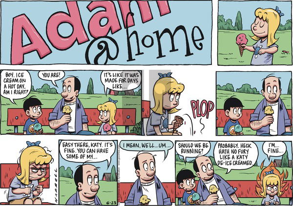 Adam@Home on Sunday June 23, 2019 Comic Strip