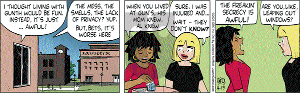 Luann - Wednesday April 19, 2023 Comic Strip