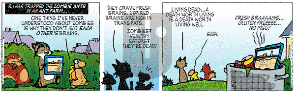 Over the Hedge on Saturday June 13, 2015 Comic Strip