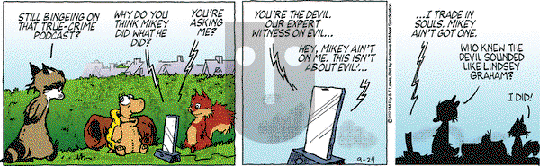Over the Hedge on Friday September 24, 2021 Comic Strip