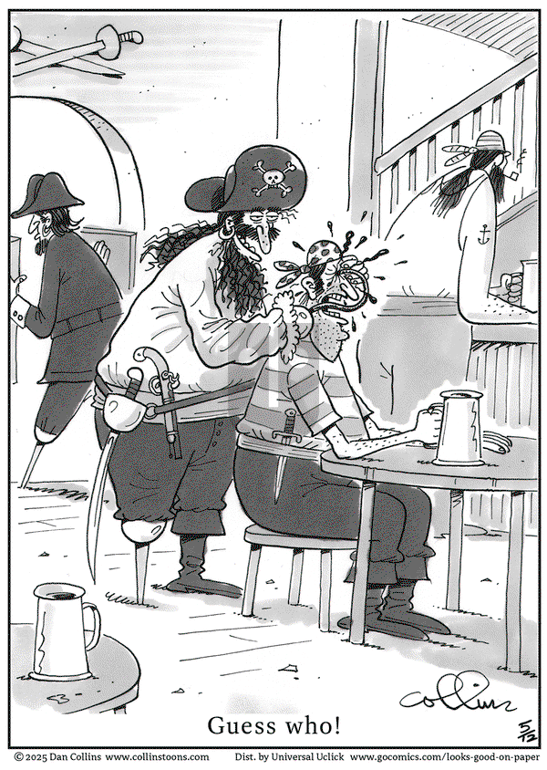 Looks Good on Paper on Monday May 12, 2025 Comic Strip