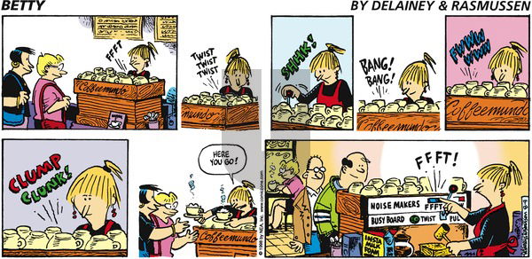 Betty - Sunday August 9, 1998 Comic Strip
