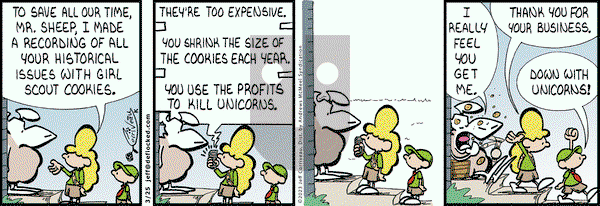 DeFlocked - Saturday March 25, 2023 Comic Strip