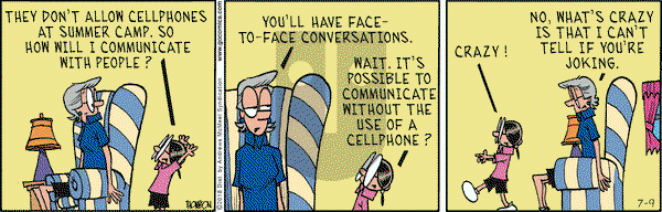 Grand Avenue on Monday July 9, 2018 Comic Strip
