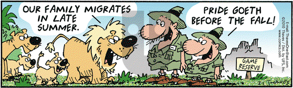 Frank and Ernest on Monday February 1, 2010 Comic Strip