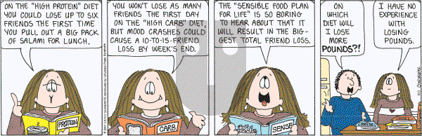 Cathy Classics - Thursday August 3, 2006 Comic Strip