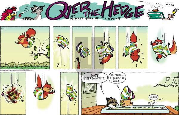 Over the Hedge - Sunday June 1, 2014 Comic Strip