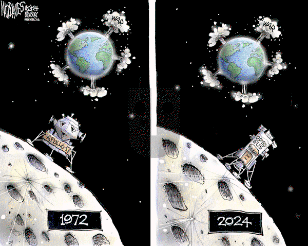 Matt Davies - Monday February 26, 2024 Comic Strip