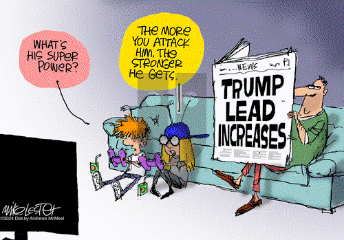 Mike Lester on Monday March 25, 2024 Comic Strip