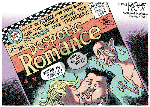 Rob Rogers on Thursday October 4, 2018 Comic Strip