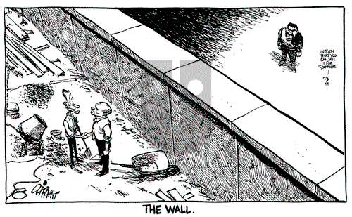 Pat Oliphant on Monday September 10, 1990 Comic Strip