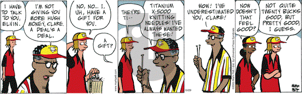 Lucky Cow on Saturday October 29, 2005 Comic Strip