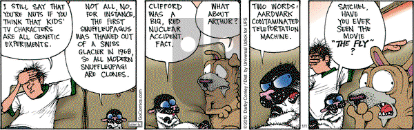 Get Fuzzy on Tuesday January 1, 2013 Comic Strip